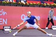 Francisco Cerundolo at the 2022 Gijon Open.